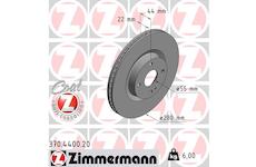 Brzdový kotouč ZIMMERMANN 370.4400.20