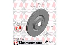 Brzdový kotouč ZIMMERMANN 400.3670.20