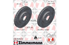 Brzdový kotouč ZIMMERMANN 400.3690.53
