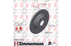 Brzdový kotouč ZIMMERMANN 400.5511.52