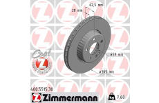 Brzdový kotouč ZIMMERMANN 400.5515.30