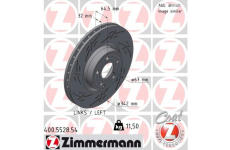 Brzdový kotouč ZIMMERMANN 400.5528.54