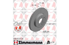 Brzdový kotouč ZIMMERMANN 400.5537.20