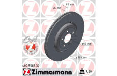 Brzdový kotouč ZIMMERMANN 400.5583.30