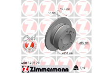 Brzdový kotouč ZIMMERMANN 400.6468.20