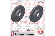 Brzdový kotouč ZIMMERMANN 400.6472.53
