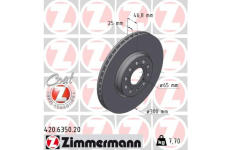 Brzdový kotouč ZIMMERMANN 420.6350.20