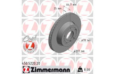 Brzdový kotouč ZIMMERMANN 450.5220.20