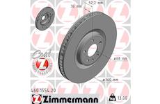 Brzdový kotouč ZIMMERMANN 460.1554.20