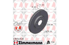 Brzdový kotouč ZIMMERMANN 470.5411.20