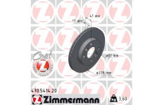Brzdový kotouč ZIMMERMANN 470.5414.20