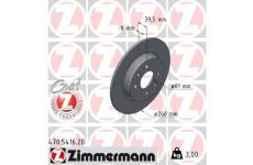 Brzdový kotouč ZIMMERMANN 470.5416.20