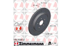 Brzdový kotouč ZIMMERMANN 590.2838.52