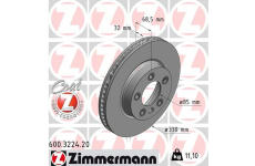 Brzdový kotúč ZIMMERMANN 600.3224.20