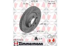 Brzdový kotouč ZIMMERMANN 600.3226.54