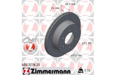Brzdový kotouč ZIMMERMANN 600.3276.20