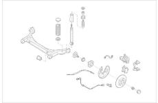 Zavesenie kolesa DELPHI OE-VW-000010045-R