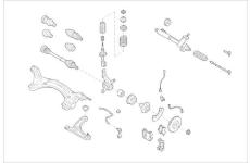Zavěżení kola DELPHI OE-VW-000015494-F