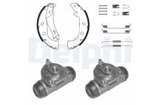 Sada brzdových čelistí DELPHI 1056