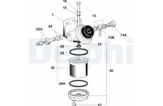 Palivový filtr DELPHI 6260B663B