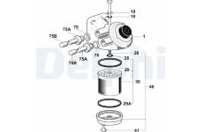 Palivový filtr DELPHI 6260B741B