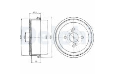 Brzdový buben DELPHI BF278