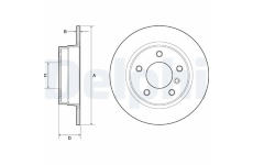 Brzdový kotouč DELPHI BG2624