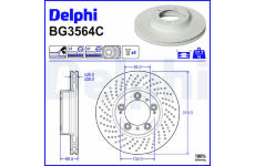 Brzdový kotouč DELPHI BG3564C