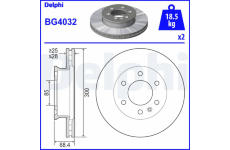 Brzdový kotouč DELPHI BG4032