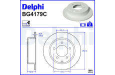 Brzdový kotouč DELPHI BG4179C