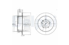 Brzdový kotouč DELPHI BG4180