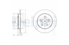 Brzdový kotouč DELPHI BG4201