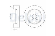 Brzdový kotouč DELPHI BG4694C