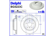 Brzdový kotouč DELPHI BG5223C