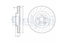 Brzdový kotouč DELPHI BG9192C