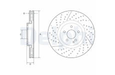 Brzdový kotouč DELPHI BG9229C