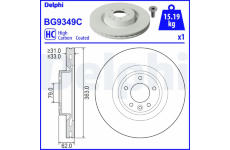 Brzdový kotouč DELPHI BG9349C