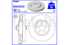 Brzdový kotouč DELPHI BG9353C