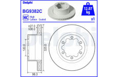 Brzdový kotouč DELPHI BG9382C