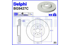 Brzdový kotouč DELPHI BG9427C