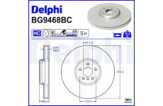 Brzdový kotouč DELPHI BG9468BC