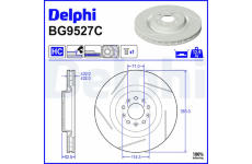 Brzdový kotouč DELPHI BG9527C