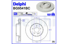 Brzdový kotouč DELPHI BG9541BC