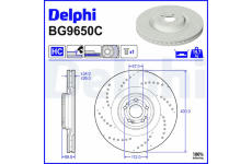 Brzdový kotúč DELPHI BG9650C