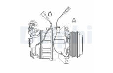 Kompresor klimatizácie DELPHI CS20482