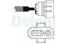 Lambda sonda DELPHI ES10977-12B1