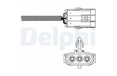 Lambda sonda DELPHI ES10995-12B1