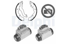 Sada brzdových čelistí DELPHI KP1108