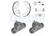 Sada brzdových čelistí DELPHI KP1116