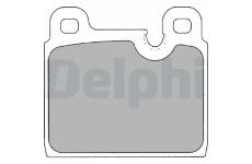 Sada brzdových destiček, kotoučová brzda DELPHI LP1108
